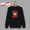 Reindeer With Pentagram And Christmas Lights Urban Sweatshirt