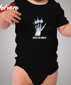 Respect The Shooter Cozy Baby Onesies