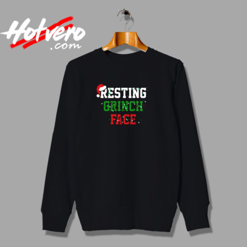 Resting Grinch Face Urban Sweatshirt