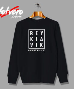 Reykjavik Iceland Urban Sweatshirt