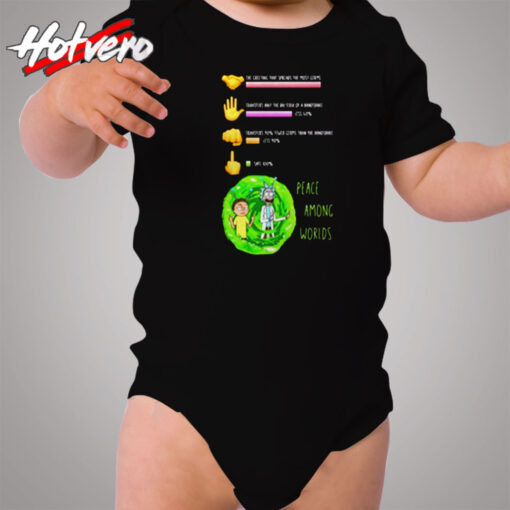 Rick And Morty Cozy Baby Onesies