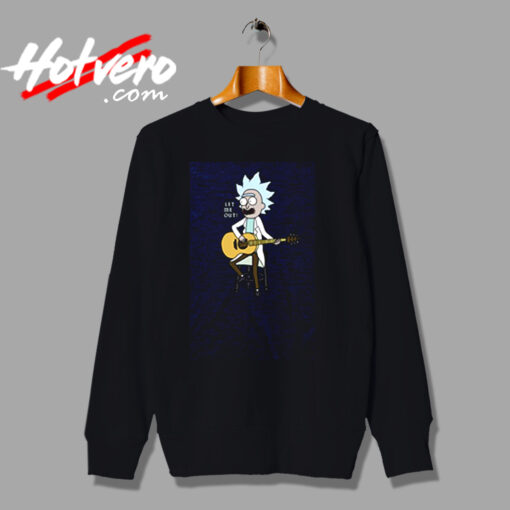 Rick And Morty Let Me Out Tiny Rick Urban Sweatshirt