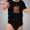 Rolling Stone Santa Christmas Tree Cozy Baby Onesies