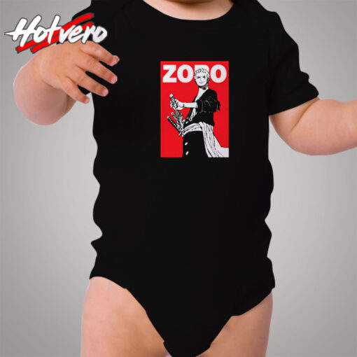 Roronoa Zoro Samurai Manga Cozy Baby Onesies