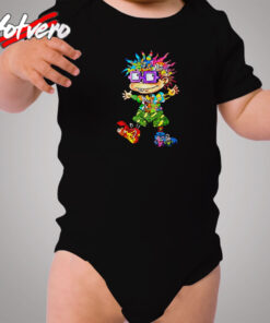 Rugrats Chuckie Finster All Cartoon Characters Cozy Baby Onesies