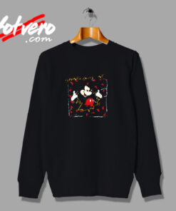 Saint Laurent Mickey Mouse Urban Sweatshirt