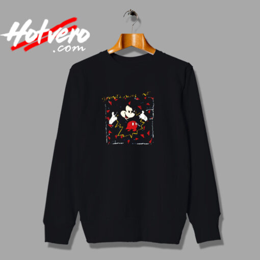 Saint Laurent Mickey Mouse Urban Sweatshirt