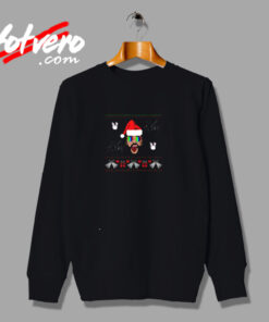 Santa Bad Bunny Merry Christmas Urban Sweatshirt