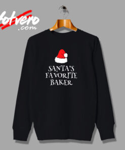 Santa Favorite Baker Urban Sweatshirt