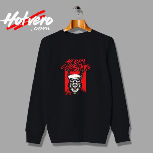 Santa Skull Freaky Horror Urban Sweatshirt