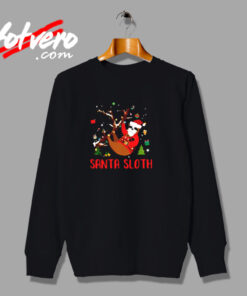 Santa Sloth Urban Sweatshirt