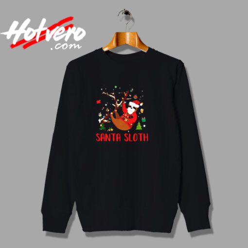 Santa Sloth Urban Sweatshirt