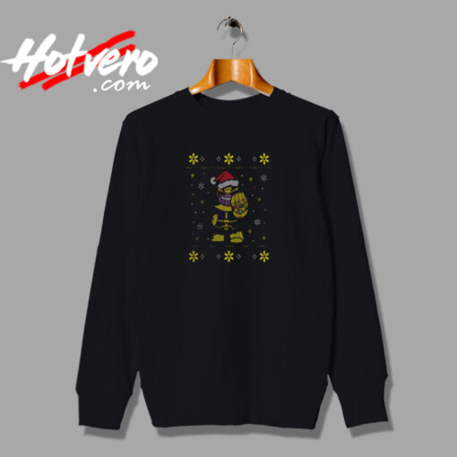 Santa Thanos Christmasfunny Style Urban Sweatshirt