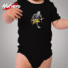 Sasquatch Playing Guitar Cozy Baby Onesies