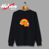 Satan Loves Me Rainbow Urban Sweatshirt