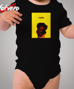 Savage 21 Savage Cover Cozy Baby Onesies