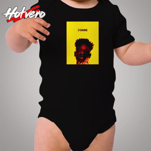 Savage 21 Savage Cover Cozy Baby Onesies