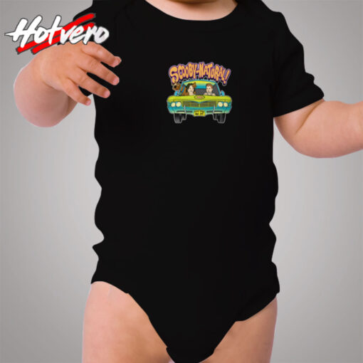 Scooby Doo Winchester Brothers Cozy Baby Onesies