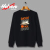 Shoot Hoops Not People Sportsperson Statement Urban Sweatshirt