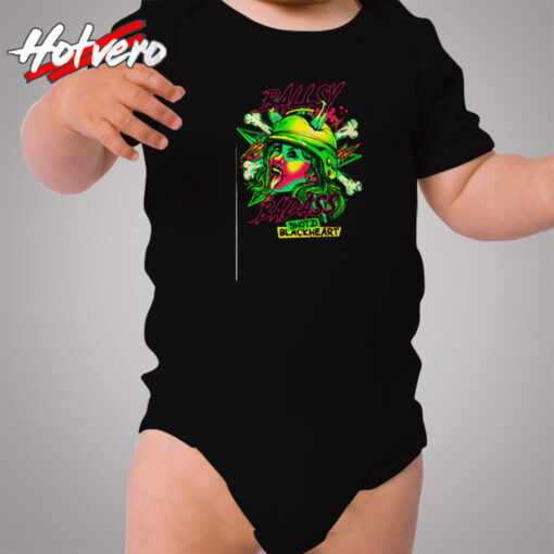 Shotzi Blackheart Ballsy Badass Cozy Baby Onesies