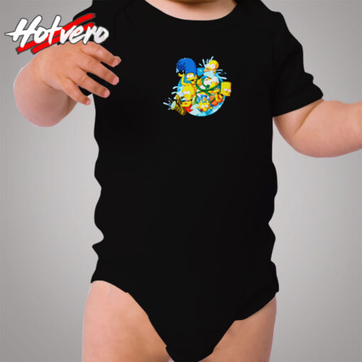 Simpsons Cozy Baby Onesies