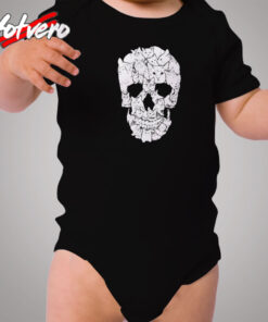 Skull Of Cats Cool Cozy Baby Onesies