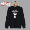 Snoopy Joe Cool Dont Fool With The Cool Urban Sweatshirt