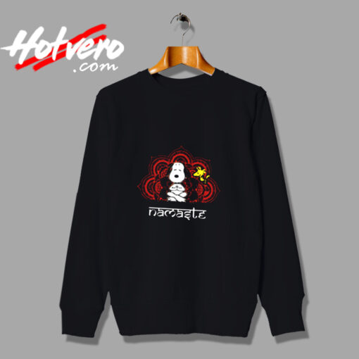 Snoopy Peanuts Yoga Namaste Urban Sweatshirt