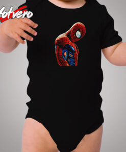 Spider Man Cozy Baby Onesies