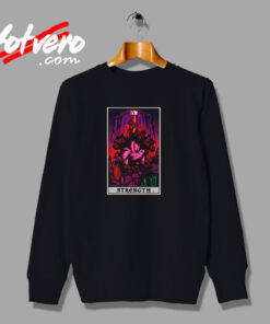 Strength Tarot Card Halloween Urban Sweatshirt