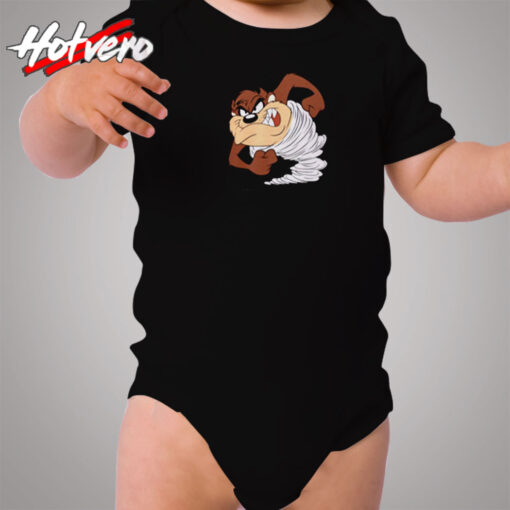 Tasmanian Devil Spinning Fast Cozy Baby Onesies