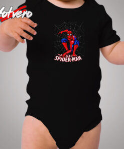 The Amazing Spiderman Cozy Baby Onesies