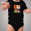 The Beatles Pop Art Cozy Baby Onesies