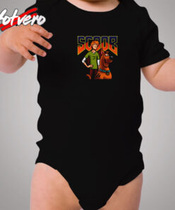 The Dynamic Doom Duo Scooby Doo Cozy Baby Onesies