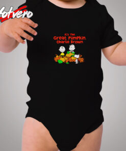 The Great Pumpkin Charlie Brown Funny Cozy Baby Onesies