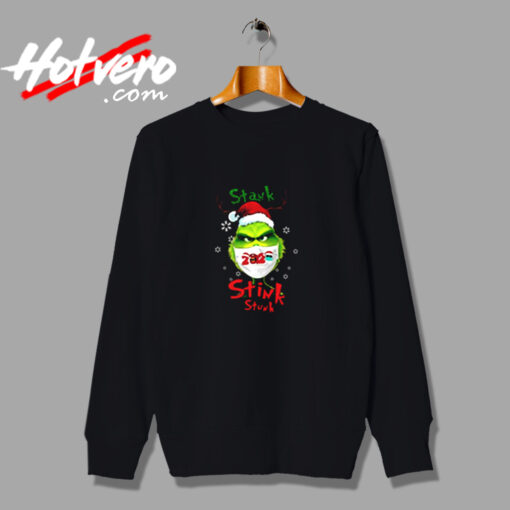 The Grinch Face Mask Christmas Funny Urban Sweatshirt