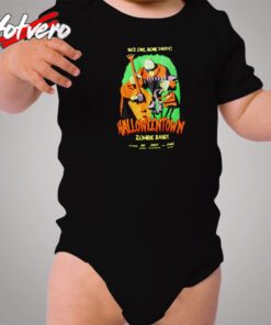 The Nightmare Halloween Town Band Cozy Baby Onesies