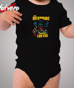 The Offspring Coming For You Retro Cozy Baby Onesies