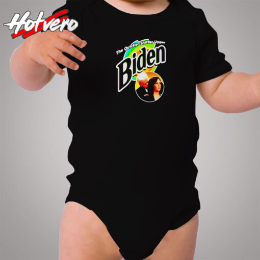 The Quicker Sniffer Upper Biden Cozy Baby Onesies