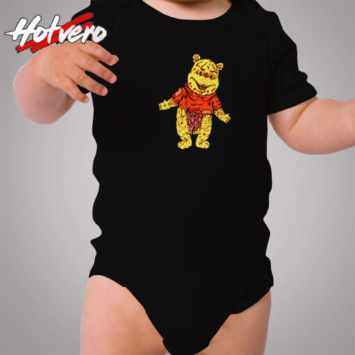 The Scary Pooh Cozy Baby Onesies