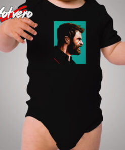 Thor Portrait Cozy Baby Onesies