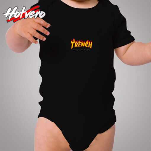 Thrasher X Twenty One Pilots Cozy Baby Onesies