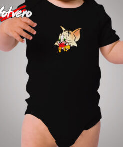 Tom Kills Jerry Funny Cozy Baby Onesies