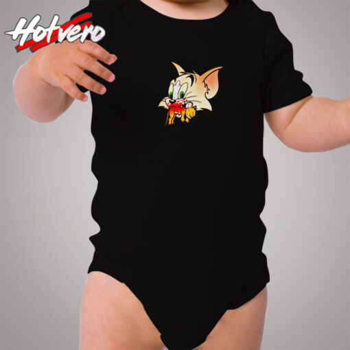 Tom Kills Jerry Funny Cozy Baby Onesies