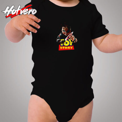 Toy Story Chucky Movie Want To Play Cozy Baby Onesies