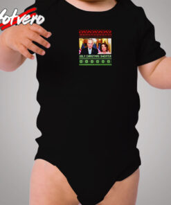 Ugly Christmas Nancy Pelosi Chuck Schumer Cozy Baby Onesies