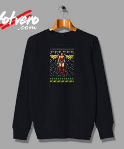 Ugly Christmas Wonder Woman Urban Sweatshirt