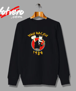 Van Halen 1984 Vintage Album Logo Urban Sweatshirt