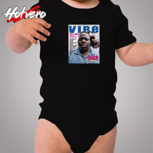 Vibe Cover Notorious B.I.G. And Diddy Cozy Baby Onesies