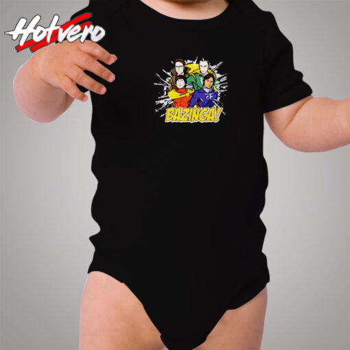 Vintage Bazinga Big Bang Theory Cozy Baby Onesies